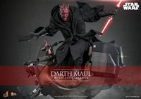 Darth Maul with Sith Speeder - Star Wars - Hot Toys MMS749B 1/6 Scale Figure