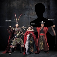 Lu Bu Fengxian and Diao Chan Three Figure Set - Three Kingdoms General - 303 Toys 1/6 Scale Figure