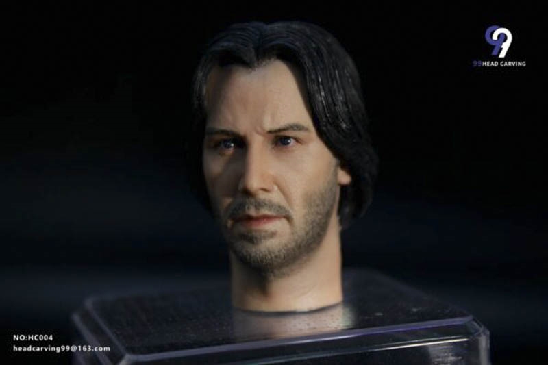 Male Head Version 4 - 99 Heads 1/6 Scale Head Sculpt