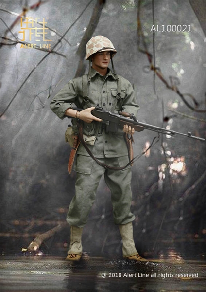 Late WWII BAR Gunner + the rest my US Militaria collection. WWI through the  Vietnam War. : r/Militariacollecting