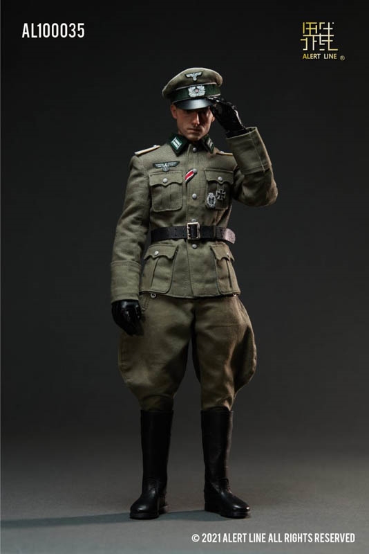 German Army Officer - World War II - Alert Line 1/6 Scale Figure