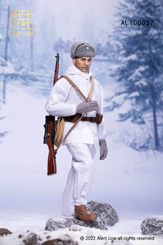 Finnish Army Soldier - World War II - Alert Line 1/6 Scale Figure