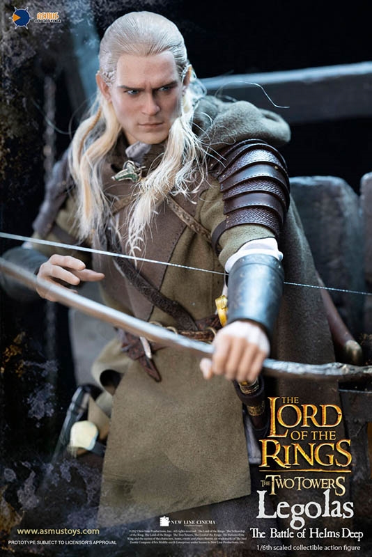 Legolas at Helm's Deep - Lord of the Rings: The Two Towers - Asmus Toys ...