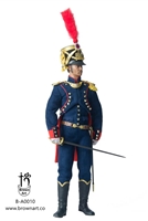 Officer of the Artillery of the Guard - Napoleonic - Brown Art 1/6 Scale Figure