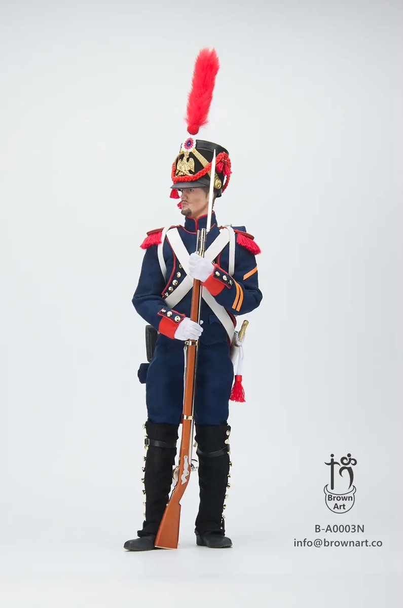 Artillery Gunner of the Guard (Standard Version) - Napoleonic War - Brown Art 1/6 Scale Figure