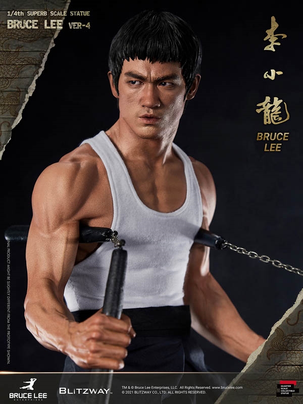 Bruce Lee: Tribute Version 4 - Blitzway 1/4 Hybrid Scale Statue