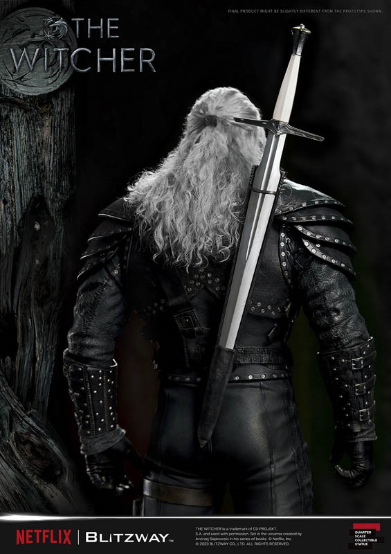 The Witcher - Geralt of Rivia (Henry Cavill) 1/4 Scale Statue