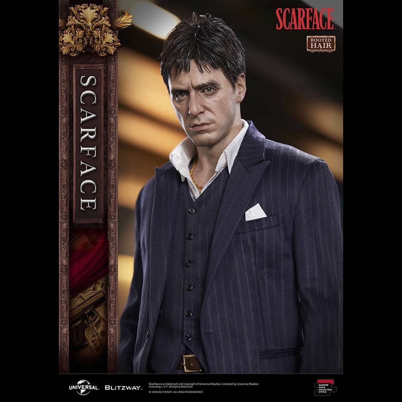 Scarface - Rooted Hair Version - Blitzway Superb Scale 1/4 Statue