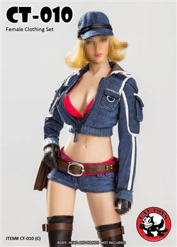 Female Clothing Set - Denim Version - CAT Toys 1/6 Sale