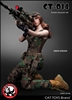 Military Female Accessory Set in Green - CAT Toys 1/6 Scale Accessory