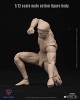 Male Action Figure Body - Crazy Figure 1/12 Scale Body