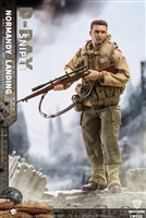 Sniper - US Army On D-Day - World War II - Crazy Figure 1/12 Scale Figure