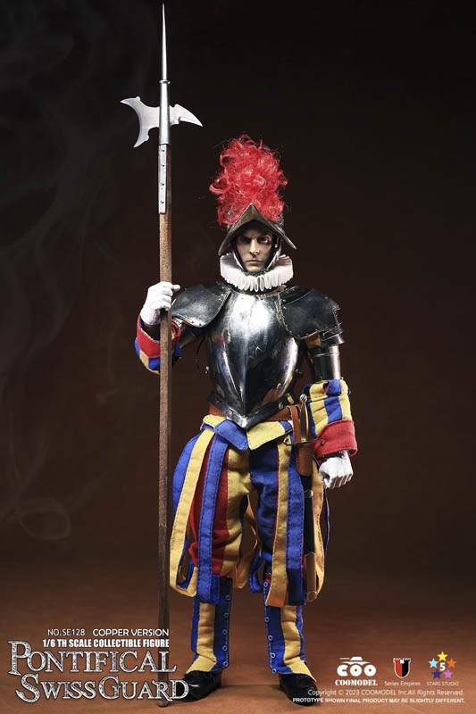 Pontifical Swiss Guard - Standard Alloy Version - COO Model 1/6 Scale Figure