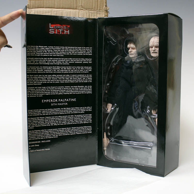 Star Wars 1/6 scale Lords of the Sith shops Palpatine and Darth Sidious