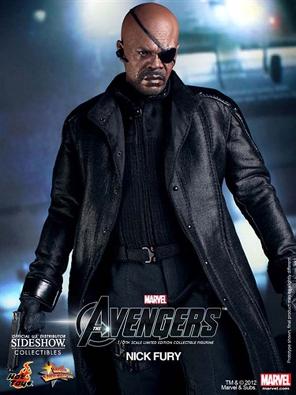 Nick Fury - The Avengers - Hot Toys 1/6 Scale Figure - CONSIGNMENT