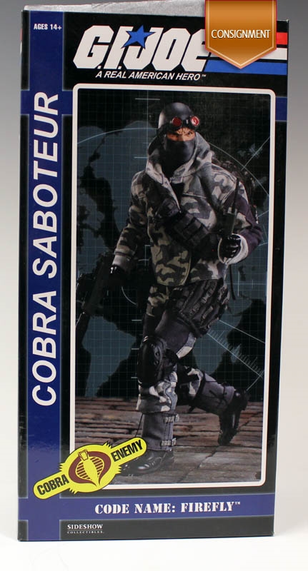 Cobra Saboteur Firefly - Sideshow 1/6 Scale Figure - CONSIGNMENT