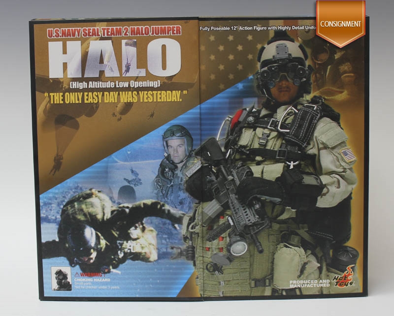 US Navy Seal Team 2 Halo Jumper - Hot Toys 1/6 scale figure - CONSIGNMENT