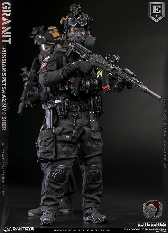 Russian Spetsnaz MVD SOBR Grant Elite Edition - DAM Toys 1/6 Scale Figure