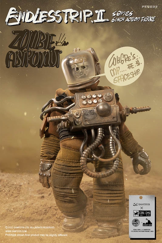 Zombie Astronaut - DAM Toys 1/12 Scale Figure