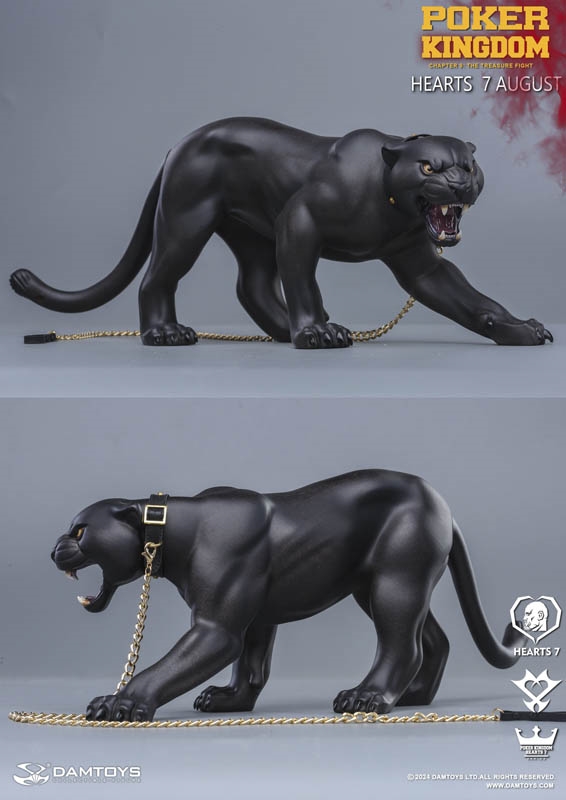 Panther for August Hearts 7 - Poker Kingdom - DAM Toys 1/6 Scale Figure