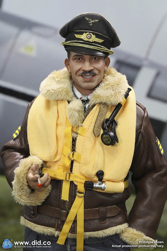 Adolf Galland - WWII German Luftwaffe Ace Pilot - DiD 1/6 Scale Figure