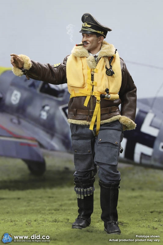 Adolf Galland - WWII German Luftwaffe Ace Pilot - DiD 1/6 Scale Figure