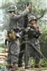 12cm Granatwerfer 42 mortar in Green- World War II - DiD 1/6 Scale Accessory