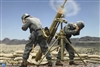 12cm Granatwerfer 42 mortar in Yellow- World War II - DiD 1/6 Scale Accessory