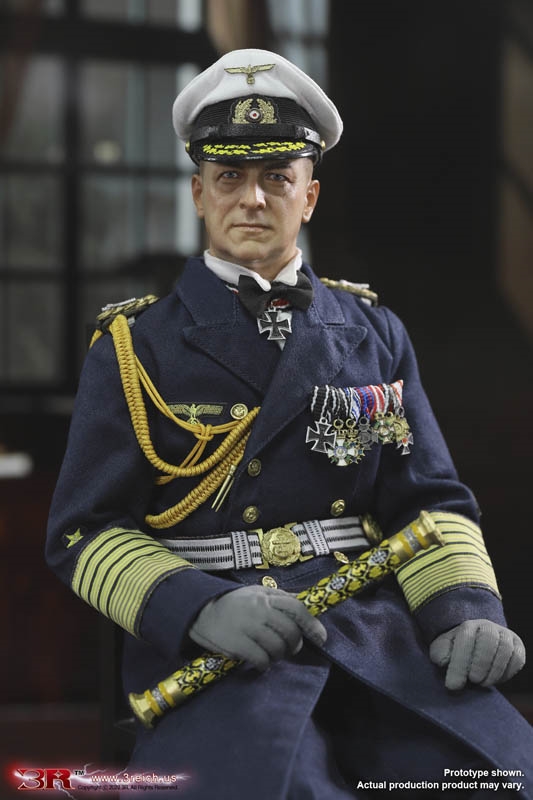 Erich Raeder - WWII German Großadmiral - DiD 1/6 Scale Figure