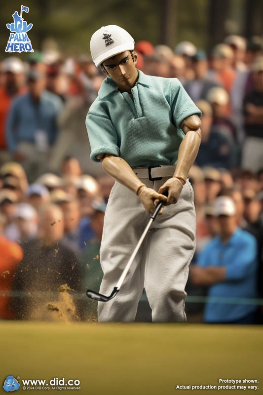 The Golfer - Palm Hero Simply Fun Series - DID 1/12 Scale Figure