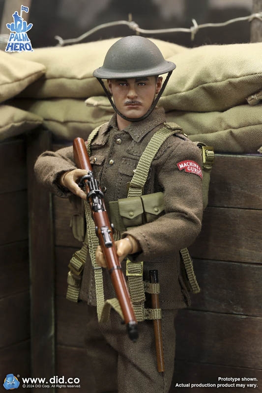 Albert Brown - World War I British Infantry - DiD 1/12 Scale Palm Heroes Series