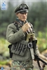 Rainer - WWII German 12th Panzer Division Infantry Lieutenant - DID 1/12 Scale Figure