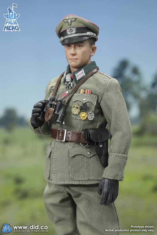 Otto Carius - WWII German Panzer Commander - DID 1/12 Scale Figure