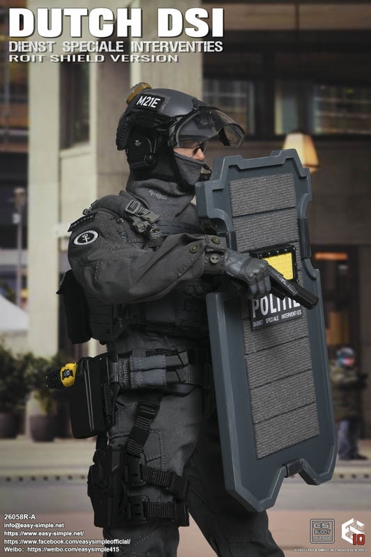 Riot Shield Version - Dutch Dienst Speciale Interventies - Easy 