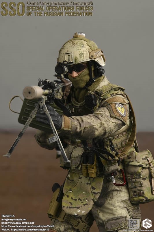 Russian Special Operations Forces(SSO) - Easy and Simple 1/6 Scale Figure