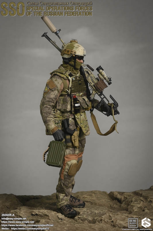 Russian Special Operations Forces(SSO) - Easy and Simple 1/6 Scale Figure