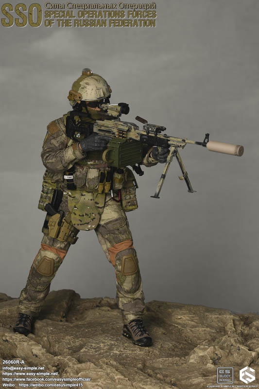 Russian Special Operations Forces(SSO) - Easy and Simple 1/6 Scale Figure