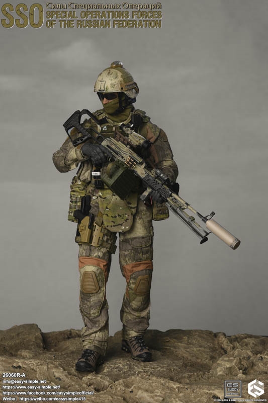 Russian Special Operations Forces(SSO) - Easy and Simple 1/6 Scale Figure