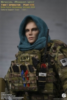 SMU Tier1 Operator Part XVIII Delta Force Chronology Version 2022 Cultural Support Team - Easy and Simple 1/6 Scale Figure