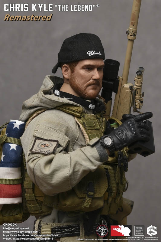 Chris Kyle "The Legend" Remastered Deluxe Version - Easy and Simple x Black Ops Toys 1/6 Scale Figure