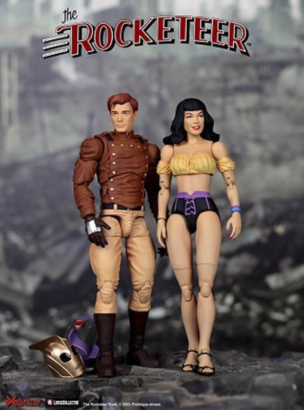 Rocketeer & Betty Two Pack - Executive Replicas 1/12 Scale Figure