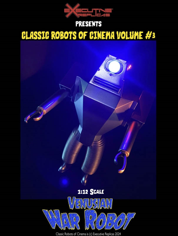 Venusian War Robot - Classic Robots of Cinema Volume 3 - Executive Replicas 1/12 Scale