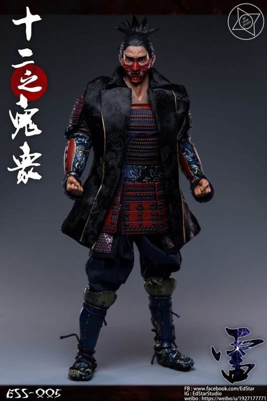 Twelve Ghost Samurai - Black Version - EdStar 1/6 Scale Figure