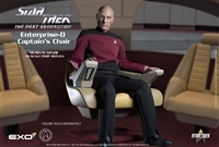 Enterprise D Captain's Chair Prop Replica - Star Trek: The Next Generation  - EXO-6 1/6 Scale Figure