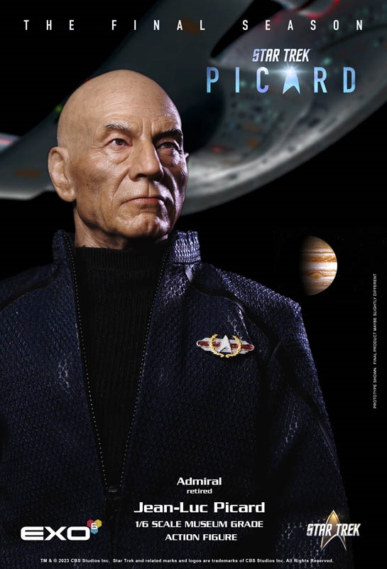 Admiral (Ret.) Jean-Luc Picard - Star Trek: Picard - EXO-6 1/6 Scale Figure