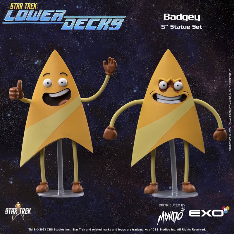 Badgey - Star Trek: Lower Decks - EXO-6 7" Statue