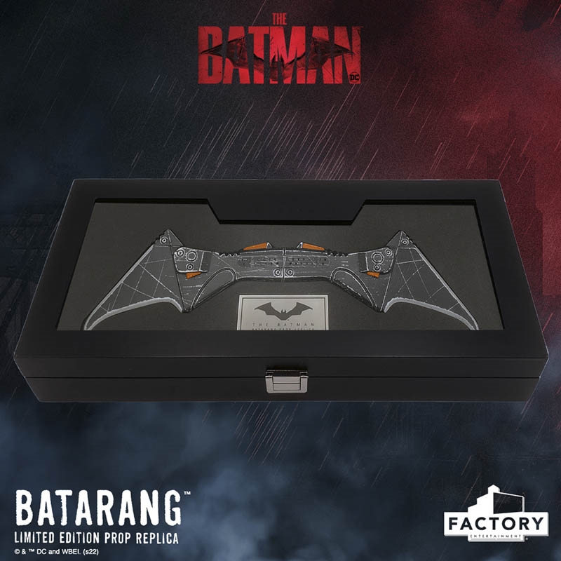 Batman Batarang - The Batman - Factory Entertainment 1-1 Prop Replica