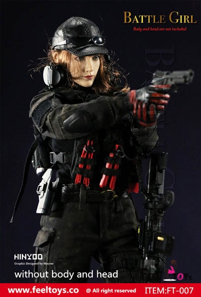 Battle Girl 1.0 Set - Feel Toys 1/6 Scale Accessory Set