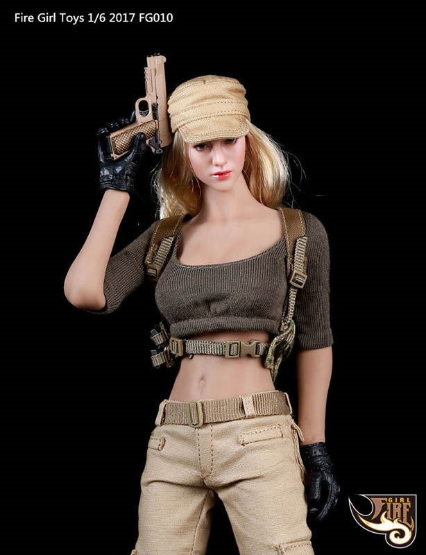 Female Tactical Shooter Combat Uniform Army - Green Version
