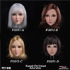 Sweet Girl Head Sculpture - Four Versions - Fire Girl Toys 1/6 Scale